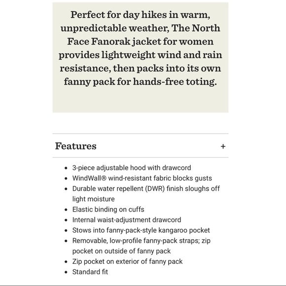 North Face Fanorak Hooded Jacket Woodland Floral - Picture 7 of 8